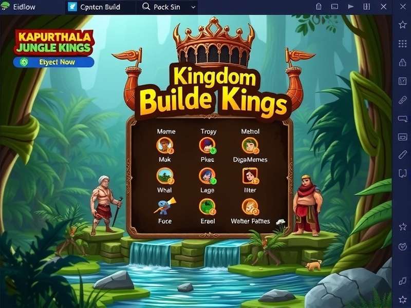Kapurthala Jungle Kings gameplay screenshot showing jungle environment